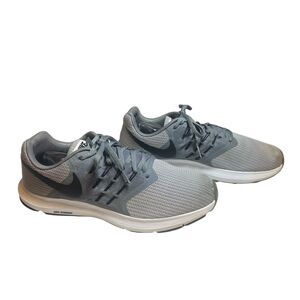 Nike Downshifter Run Swift Sz 10 Men Gray Running Shoes Athleisure Performance